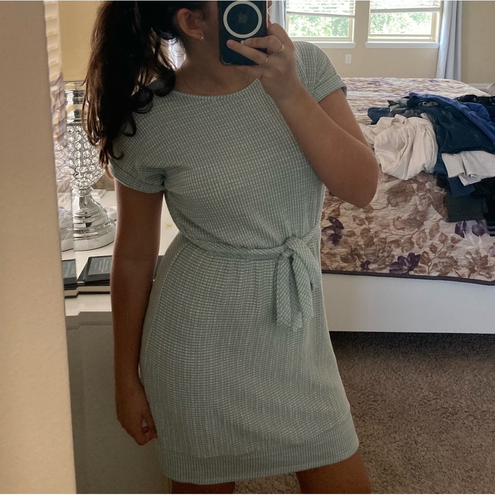 Caution to the wind midi dress- size M